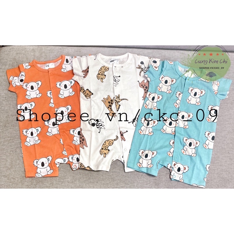Sẵn body đùi romper HM US chính hãng size 4-6m, 6-9m