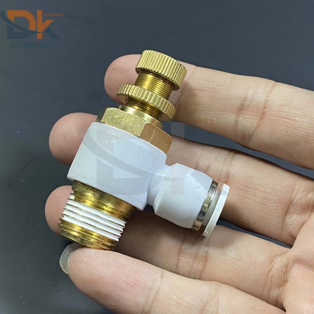 Van tiết lưu 1 đầu ghim ống 1 đầu ren ngoài STNC YSC