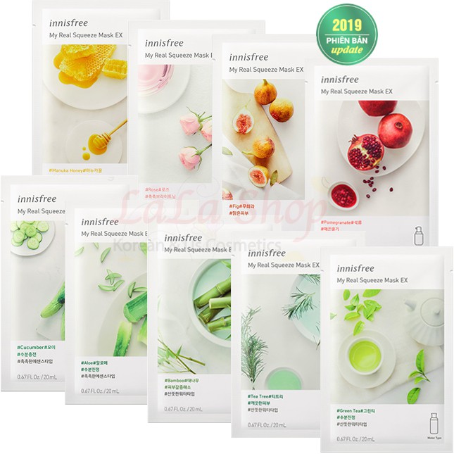 Mặt nạ Innisfree My Real Squeeze Mask | WebRaoVat - webraovat.net.vn