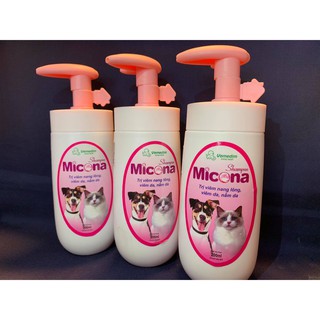 Sữa tắm trị nấm, viêm da cho chó mèo Micona Shampoo - 200 ml - Việt Nam