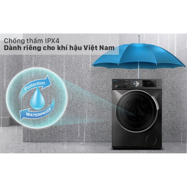 Máy Giặt Inverter Casper 12.5KG WF-125I140BGB Lồng Ngang