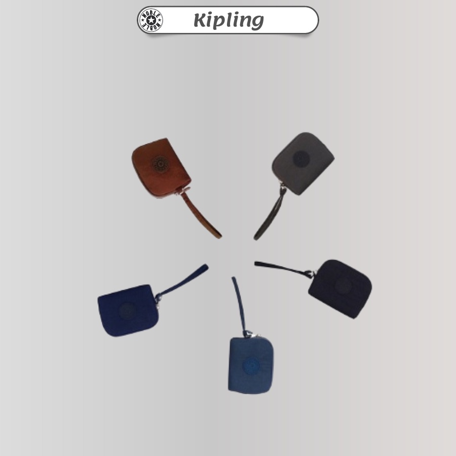 Ví Xu Kipling - Ví Đeo Cổ Tay K712 Màu Trơn