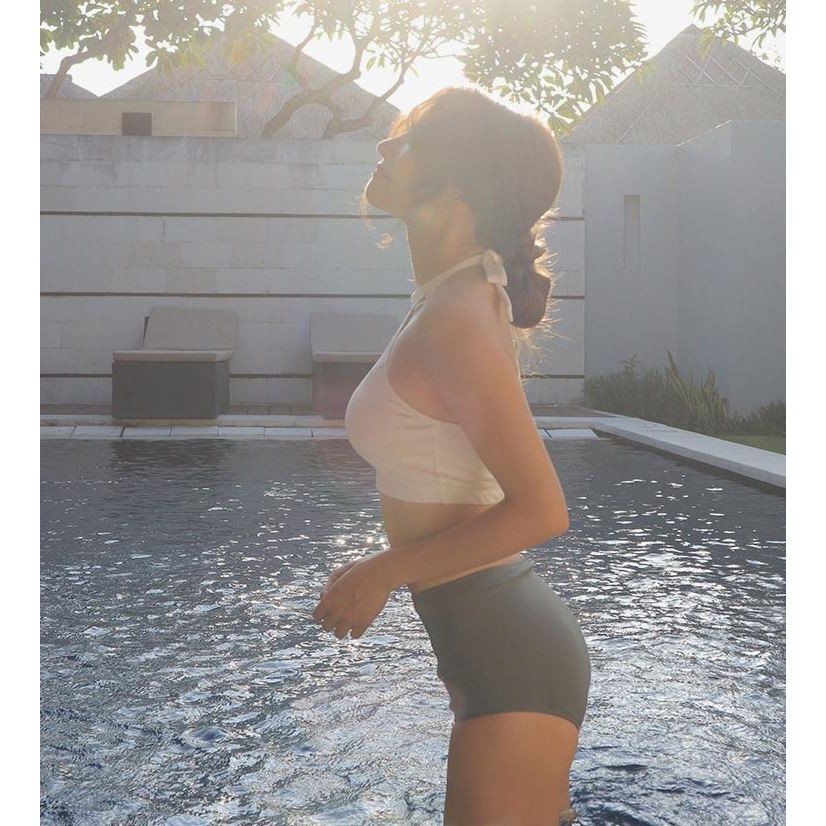 Bikini Cổ Yếm Đệm Mỏng Phong Cách Hàn Quốc W341