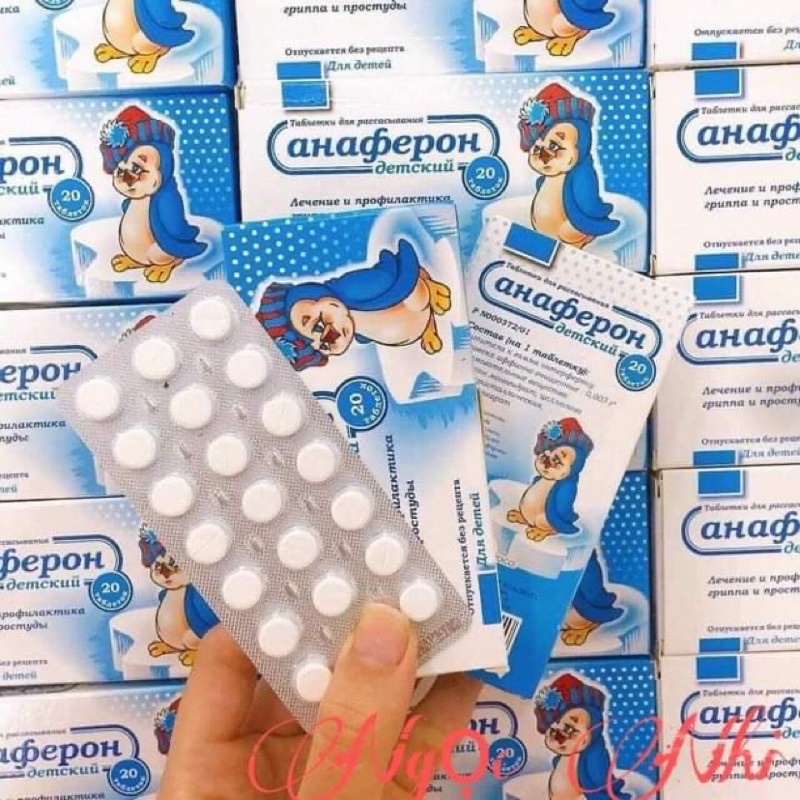 Tdk Ana feron chim cánh cụt Nga dạng viên và Siro