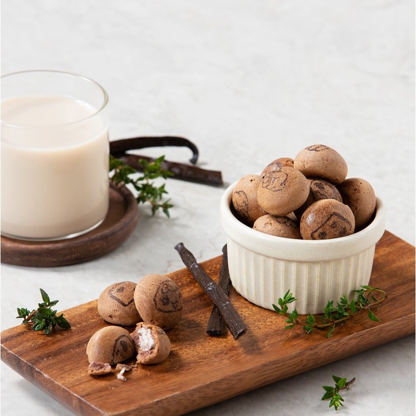 [LOTTE] BÁNH KANCHO NHÂN VANILLA 54G - [롯데] 까망 칸쵸 바닐라 47G