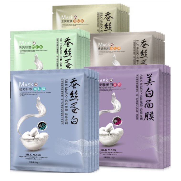 Mặt Nạ Giấy Tơ Tằm Dưỡng Ẩm, Kiểm Soát Dầu Onespring