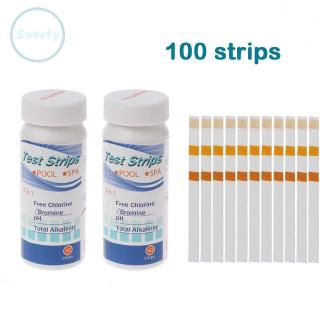 Set 100 Giấy Kiểm Tra Độ Clo Cho Bể Bơi