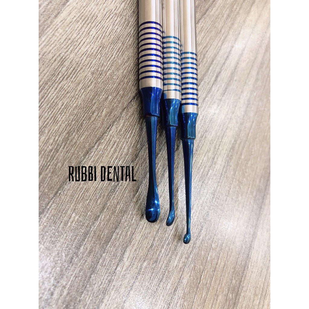 Bộ bóc tách BLUE TITANNIUM thép Đức chuyên dụng cho nha khoa - GERMAN ST