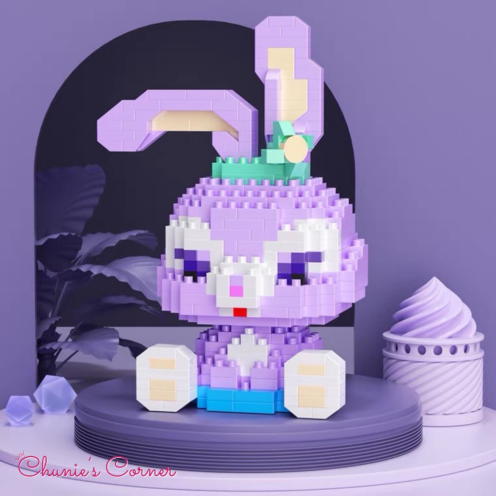 [Chunie] Mini Blocks- Đồ Chơi Mô Hình Lắp Ghép DIY Nhân Vật Hoạt Hình Disney Decor Cute