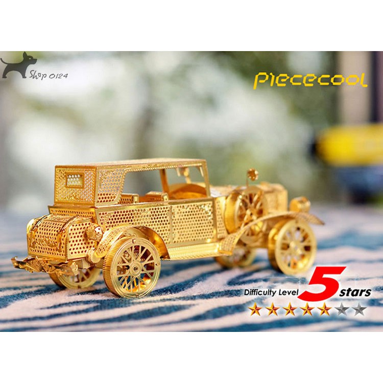 Đồ chơi lắp ghép mô hình 3D bằng thép Classic Car Piececool