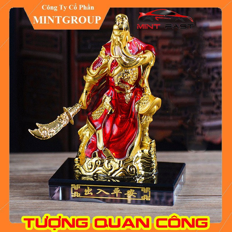 [XEM NGAY]Tượng nước hoa quan công phong thủy, tượng quan vũ, quan vân trường trang trí taplo xe hơi, trang trí nhà cửa