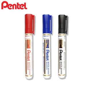 Bút Dạ Viết Bảng Pentel MW45 (Bán Lẻ - 3 Màu Mực - Thay mực tiện lợi)