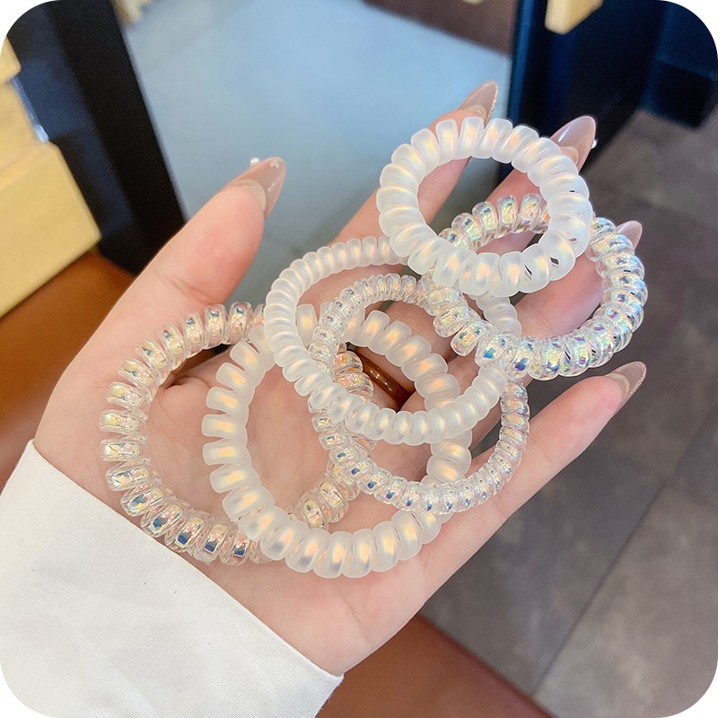 Dây cột tóc cao su không đường may với màu đẹp thiết kế độc đáo