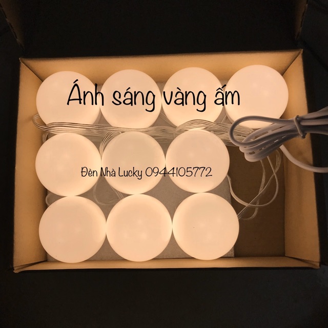 ĐÈN LED DÁN GƯƠNG TRANG ĐIỂM 3 MÀU ÁNH SÁNG VÀNG ẤM / TRẮNG ẤM / TRẮNG