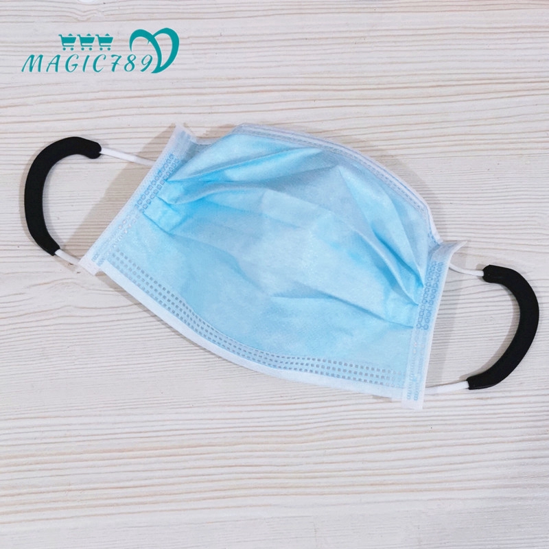 Cặp móc chống trượt bằng silicon mềm giúp giảm đau tai khi đeo khẩu trang | BigBuy360 - bigbuy360.vn