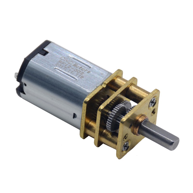 Động cơ giảm tốc bánh răng Micro DC 3V / 6V / 12V Động cơ tốc độ thấp Động cơ giảm tốc Ga12-N20