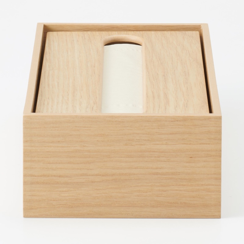Muji Hộp Khăn Giấy Gỗ