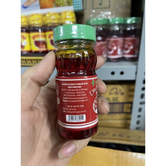 Dầu màu điều tạo màu đỏ tự nhiên