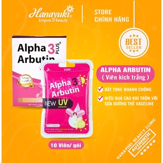 Viên kích trắng Alpha Arbutin 3 Plus 10 viên Thái Lan