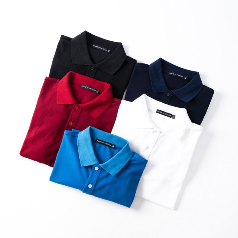 Áo Thun Nam Ngắn Tay Cổ Bẻ  Chất Cá Sấu Mềm Mát Kiểu Dáng Hàn Quốc Siêu Đẹp, Ao Polo Nam Chất Cotton