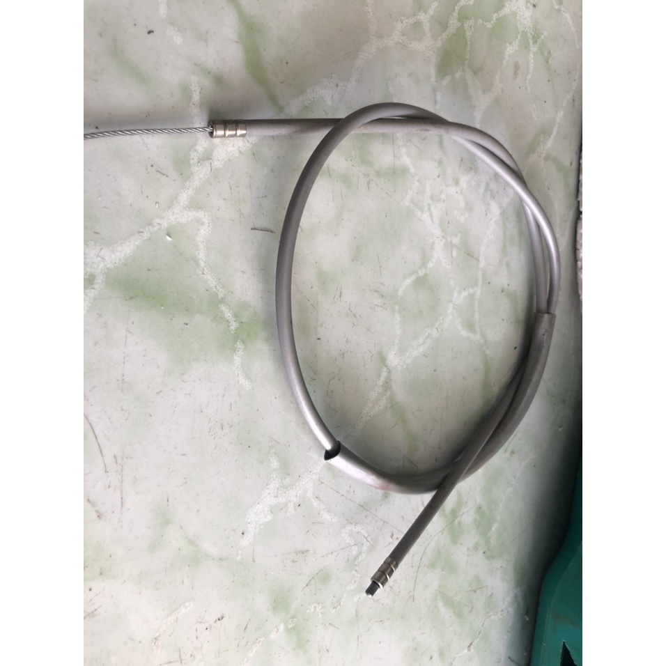 01 dây ga lưỡi gà  xe honda dame+78+79 cánh én - màu xám trắng