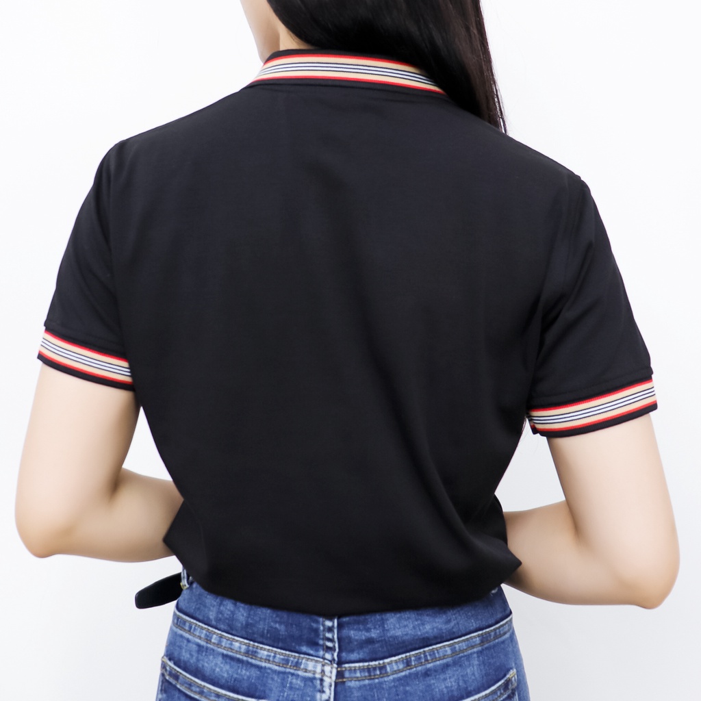 Áo Thun Polo Nữ Có Cổ Công Sở AMYRA, Phông Rộng Thun Cotton Trơn Co Tốt Mềm Mịn Thoáng Mát Thấm Hút Mồ Hôi AT048