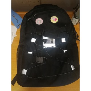 [order] Balo ulzzang nam nữ full đen phản quang
