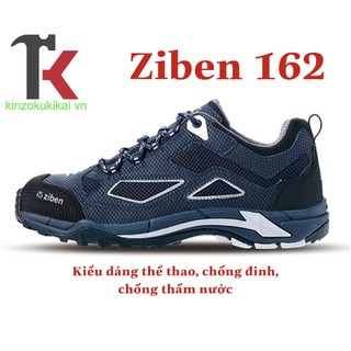 Giày bảo hộ lao động thể thao thời trang - chống đinh chống va đập Ziben 162