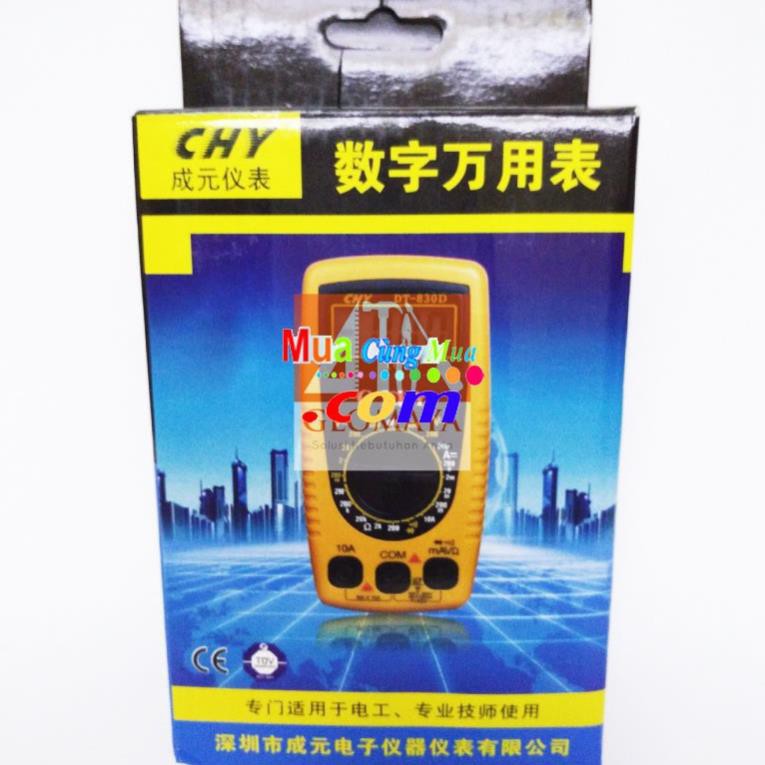[FREE SHIP => 50K ] Đồng hồ đo vạn năng cho thợ điện tử CHY DT-830D