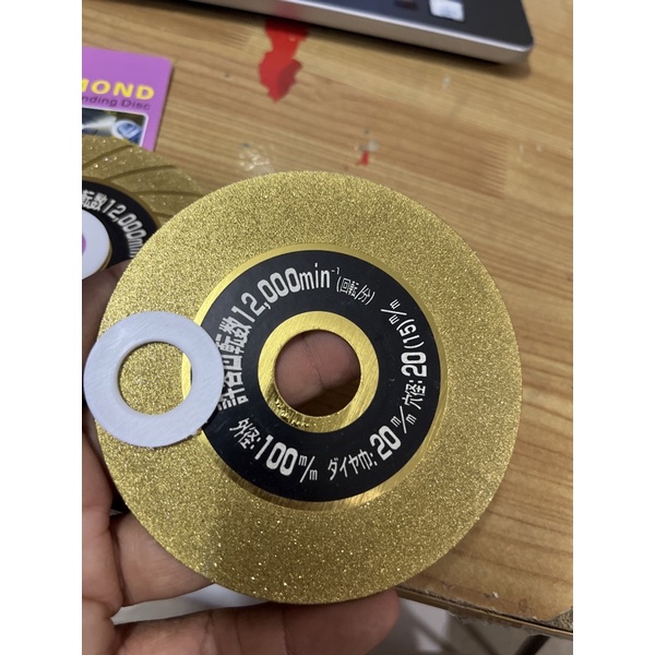 Đĩa mài kim cương cát vàng 100mm HP