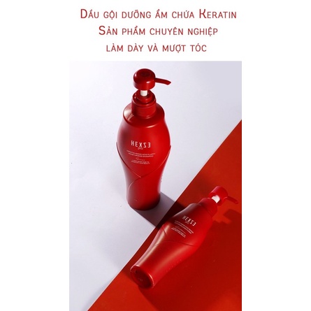 Cặp dầu gội + dầu xả HEXZE mềm mượt tóc và kiềm dầu