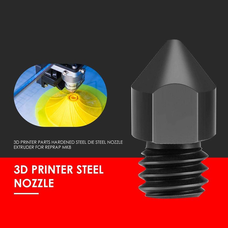Set 5 Vòi Phun Mk8 1.75mm 0.4mm Cho Máy In 3d Mk8 Ender 3 Cr10 Cr10S | BigBuy360 - bigbuy360.vn