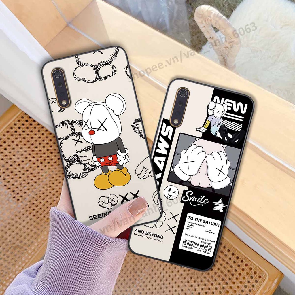 Ốp Vivo S1 / S1 Pro be@r brick mars thời trang, ốp lưng điện thoại viền dẻo siêu chất