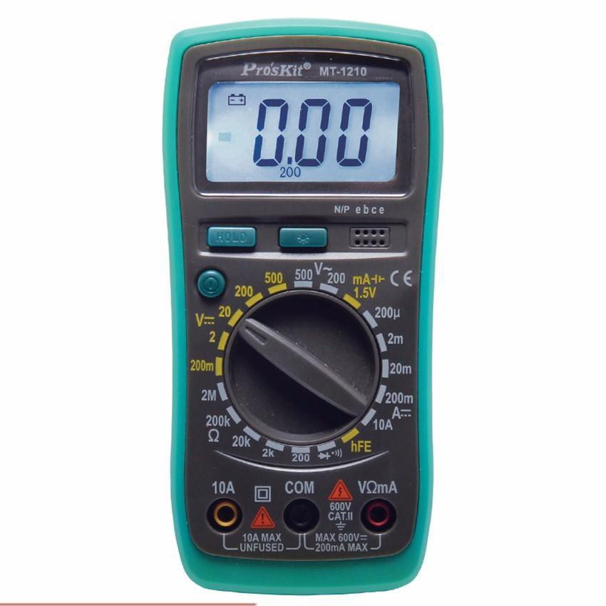 Đồng hồ đo vạn năng Pro'skit MT-1210 206420 (Xanh phối đen)