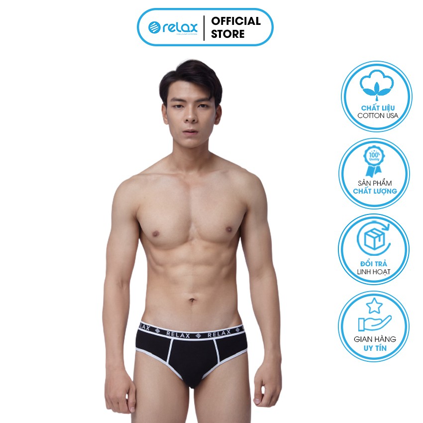 [FREESHIP] Quần lót nam brief RLTK024 quần sịp nam thoáng mát mềm mại cao cấp, co giãn tốt, ôm gọn - RELAX FAMILY