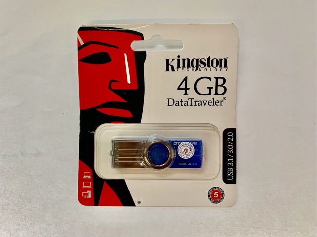 USB Kingston 4GB/8GB/16GB/32GB/64GB - Tem FPT USB nhỏ gọn tiện dùng có 4 màu sắc chất liệu nhựa cứng hàng nhập khẩu