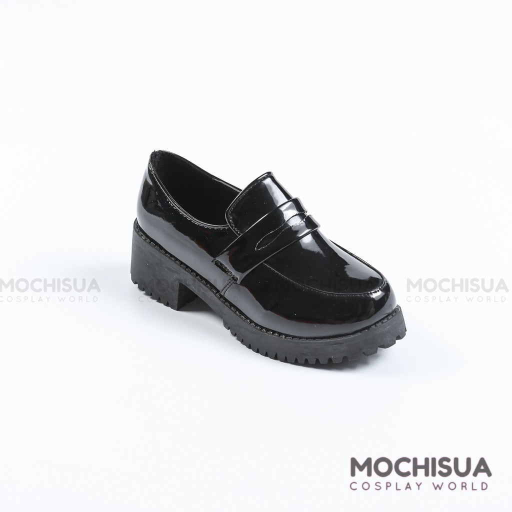 [CÓ SẴN] Giày Học Sinh Nhật JK Cosplay Đen Da Bóng MS226 (Ảnh Thật) | BigBuy360 - bigbuy360.vn