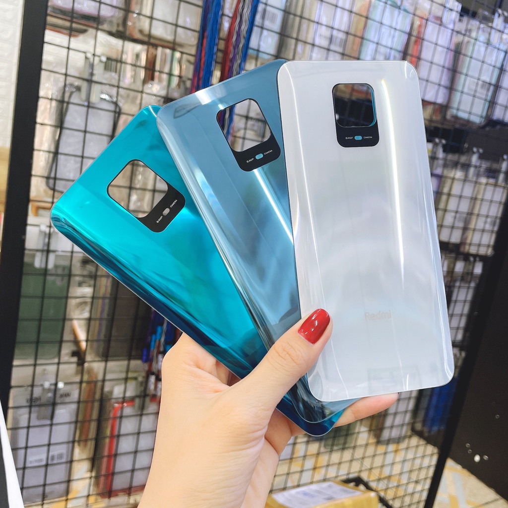 Nắp lưng Xiaomi Redmi Note 9s, xiaomi curtana M2003J6B2G linh kiện đẹp 9/10 zin