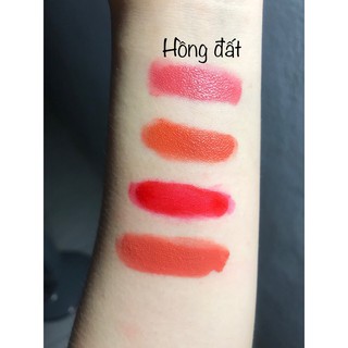Son tươi organic màu hồng đất