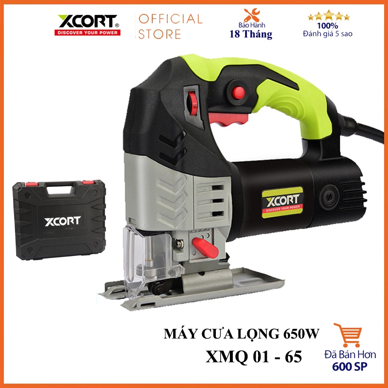 Máy cưa sọc 650W XCORT Máy cưa lọng cầm tay Bảo hành chính hãng 12 tháng