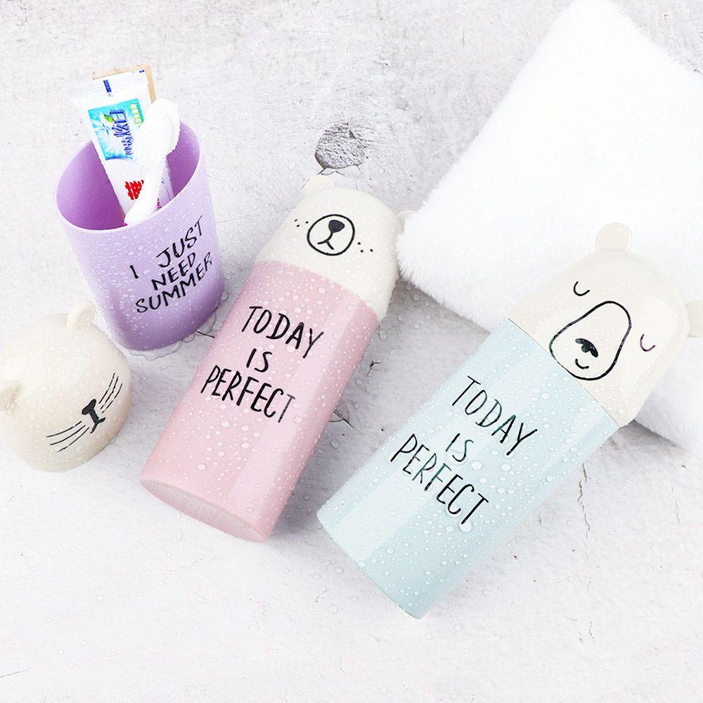 Giá Đỡ Bàn Chải Đánh Răng Bằng Nhựa Chất Lượng Cao Tiện Dụng Mang Theo Du