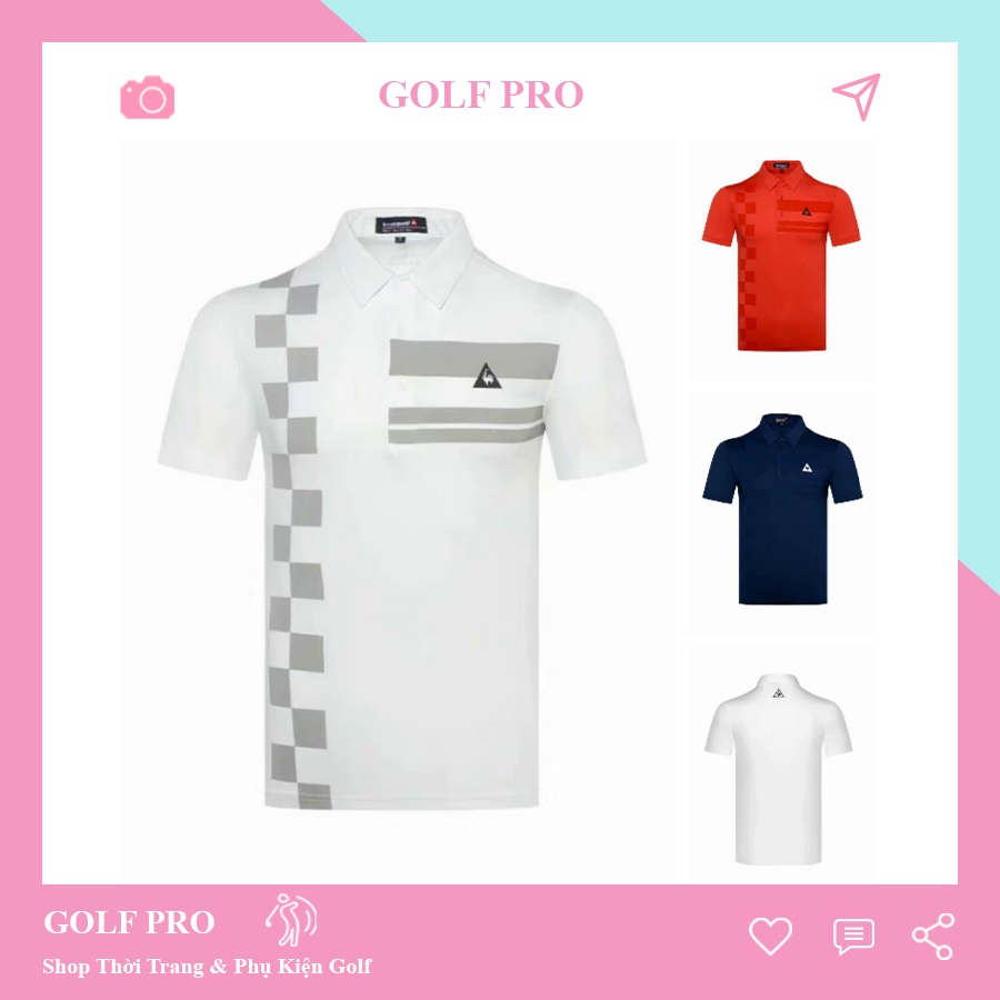 Áo phông golf nam Footjoy FJ cộc tay thoáng mát thể thao cao cấp GOLF PRO AN029