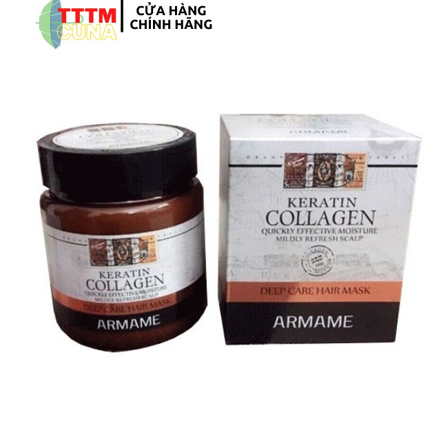 [Hàng Ý] Ủ Tóc Armame Keratin Collagen Cao Cấp Xuất Xứ Ý