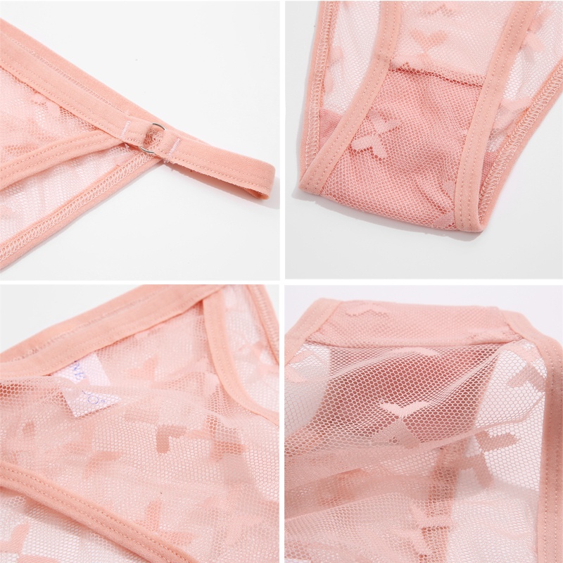 Quần lót ren lọt khe CUTEBYTE phong cách gợi cảm dễ thương cho nữ