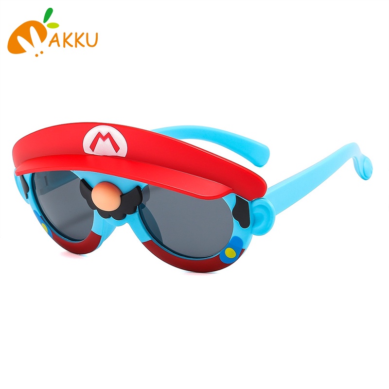 Kính Mát silicone Chống Tia UV Hình Nhân Vật Hoạt Hình Cho Bé