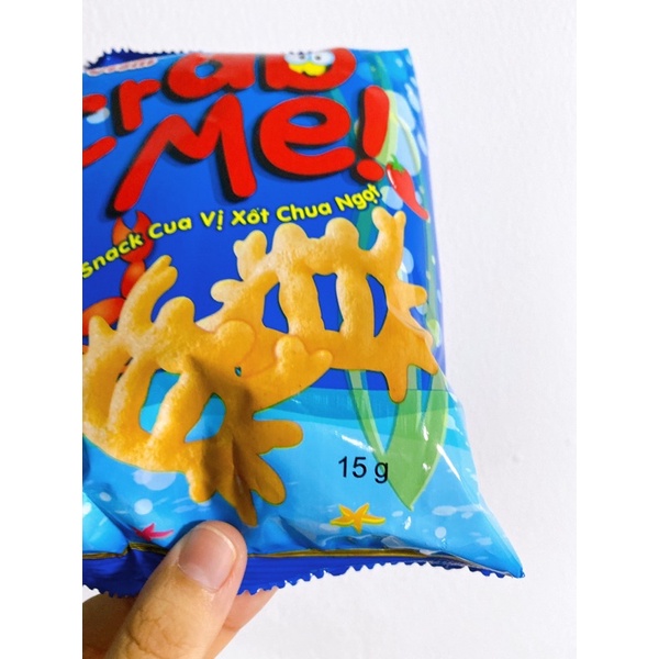 [10 gói] Bánh snack cua chua ngọt 15gram