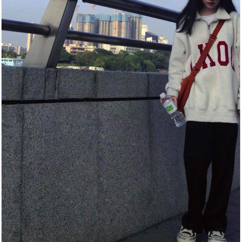 Áo Nỉ Polo Cổ Bẻ Form Rộng Nam Nữ Unisex Kiểu Dáng Hàn Quốc Ulzzang