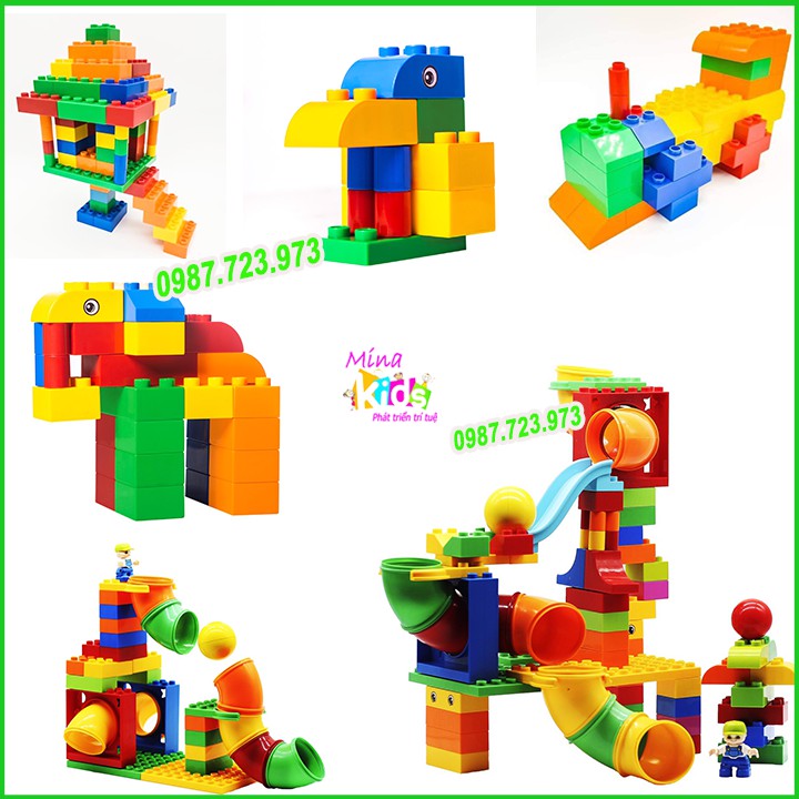 Đồ Chơi Lắp Ghép Lego Thông Minh Cho Bé Rèn Luyện Phát Triển Trí Tuệ - Hàng Việt Nam Chất Lượng Cao VinaKids Toys