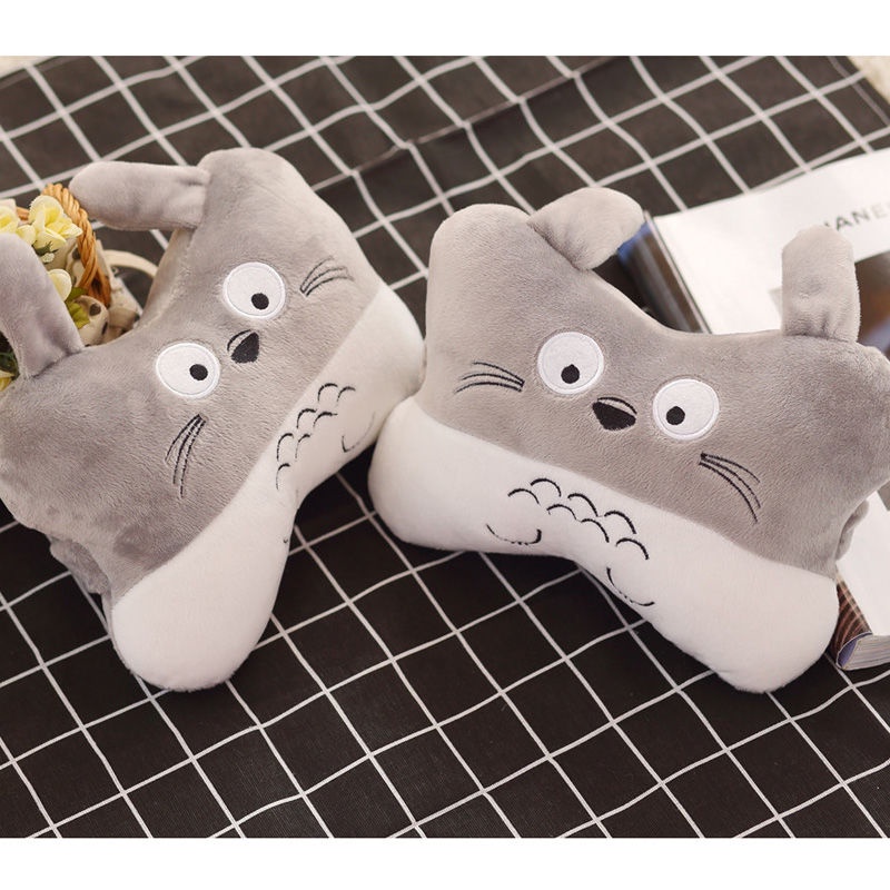 Gối Tựa Đầu Họa Tiết Hoạt Hình Dễ Thương Chuyên Dụng Cho Xe Hơi