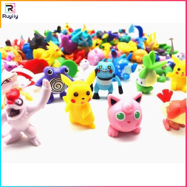 Bộ Sưu Tập 24 Mô Hình Nhân Vật Pokemon 2-3cm Pokémon R3